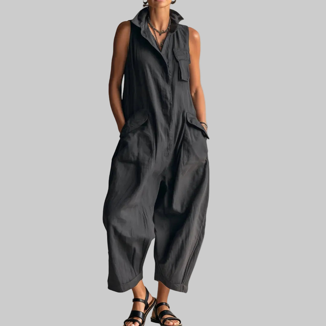Camille | Effortless Sleeveless Jumpsuit