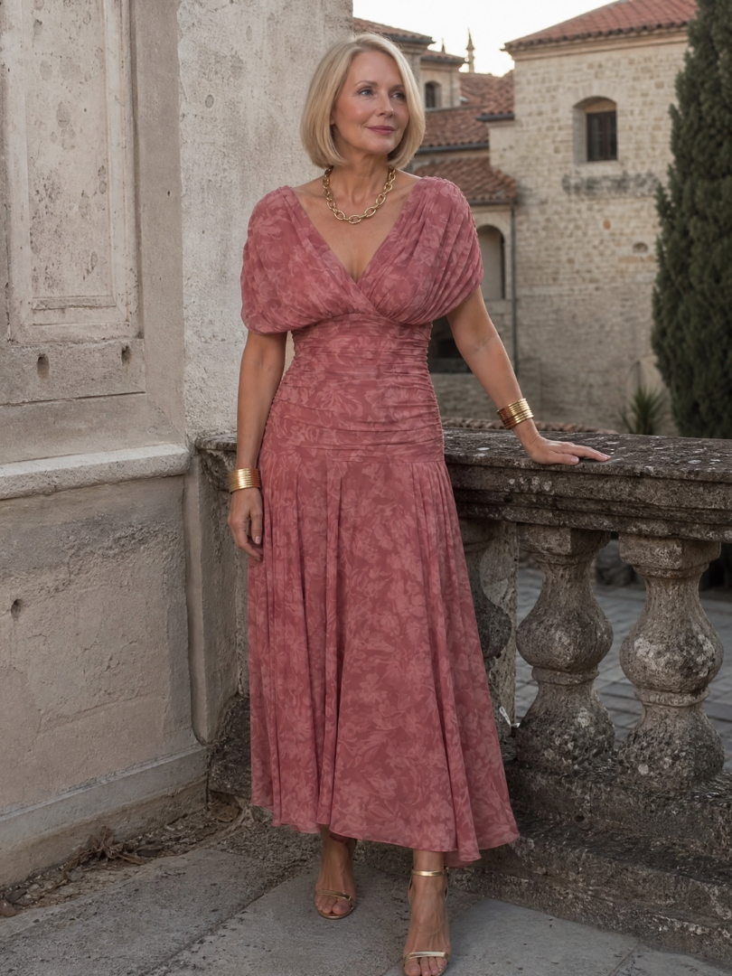 Calen | Off-Shoulder Midi Dress
