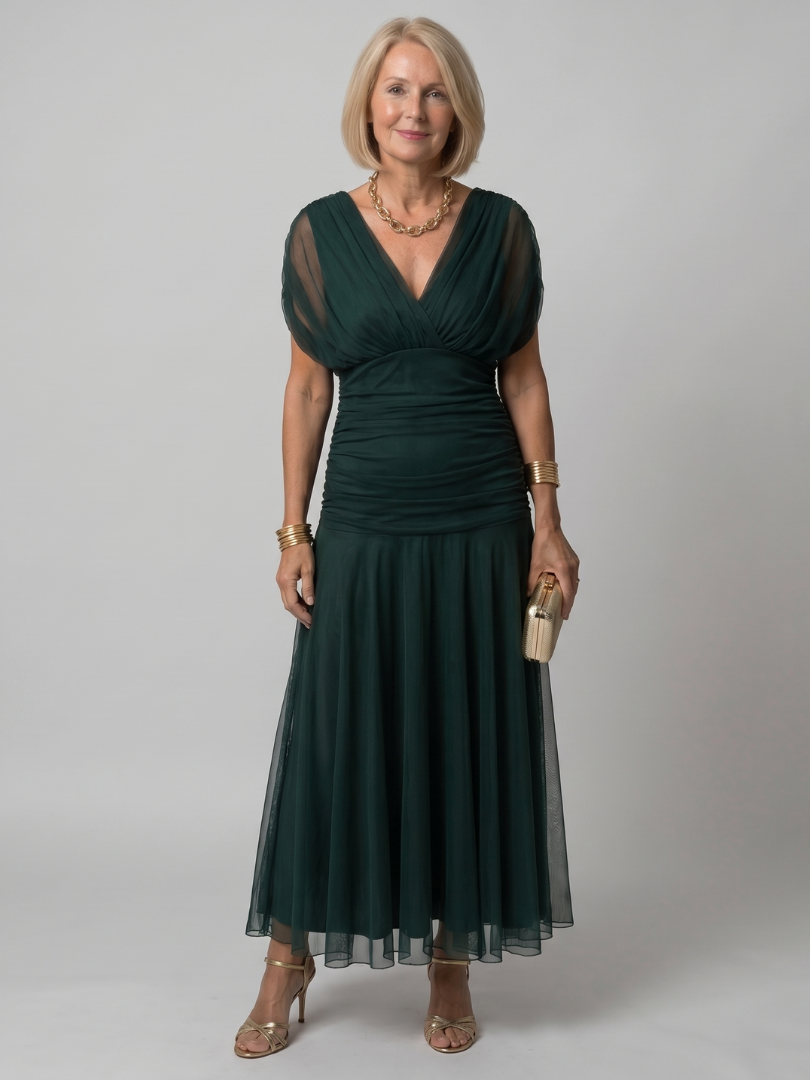 Calen | Off-Shoulder Midi Dress