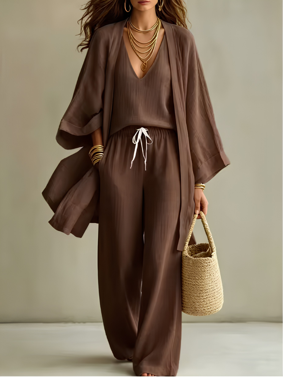 Isabelle | Relaxed Three-Piece Set