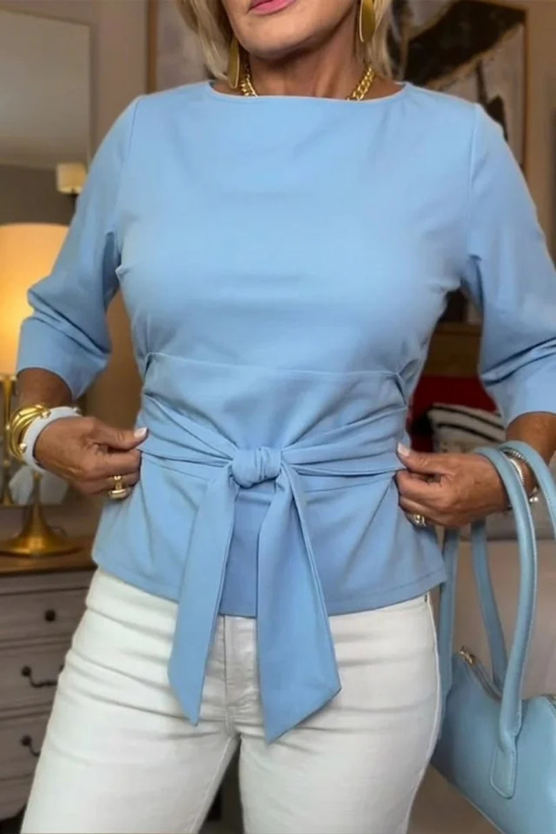 Daria | Bow-Waist Top