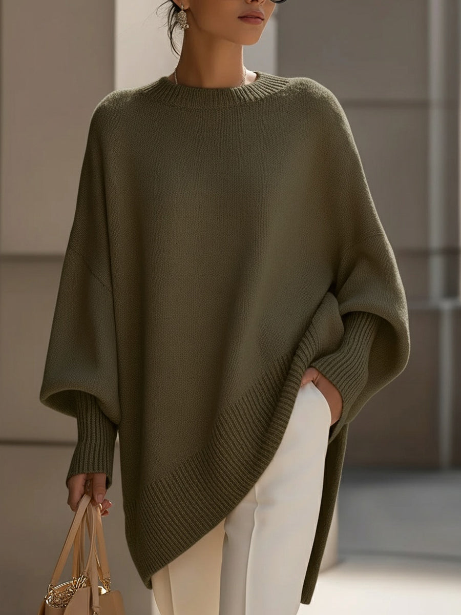Amélie | Asymmetrical Oversized Sweater