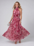 Avien | Halter Midi Dress
