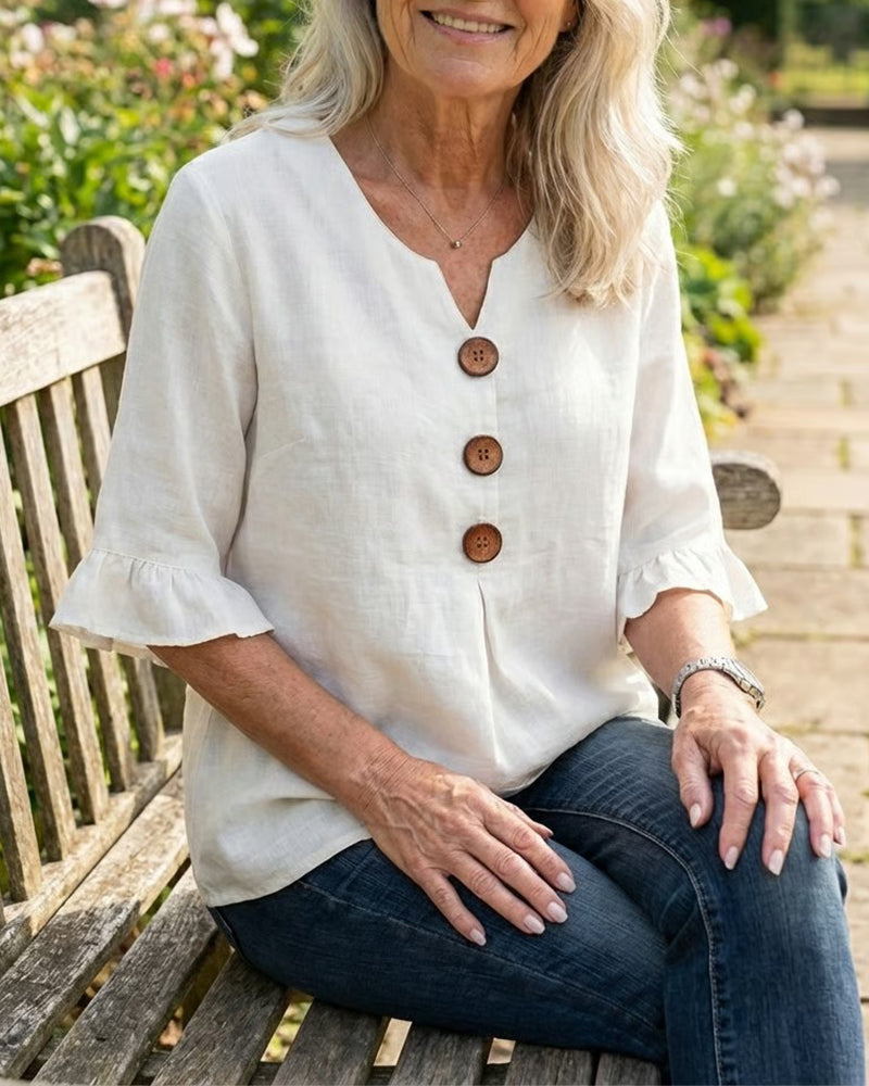 Sophia | Ruffle-Detail Blouse