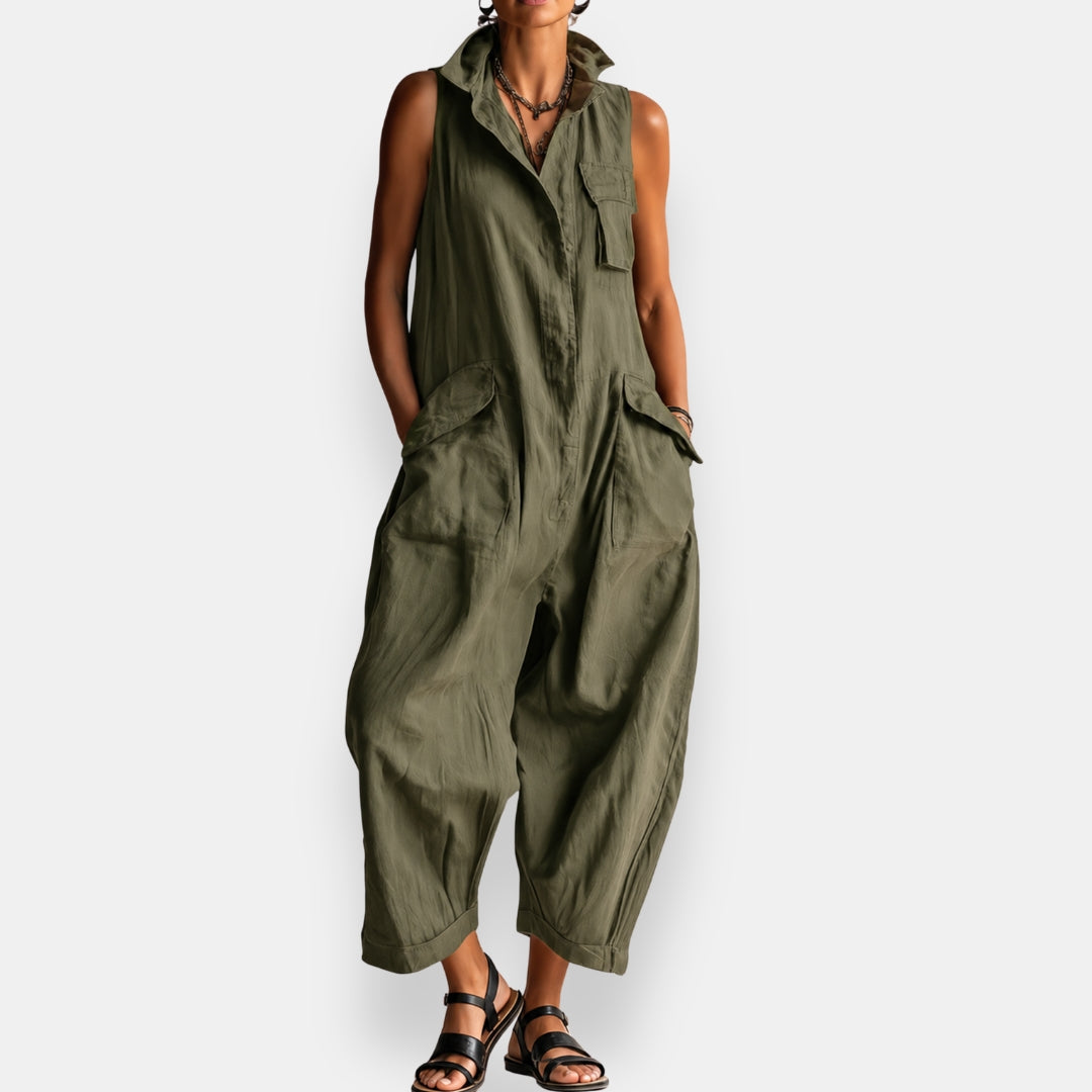Camille | Effortless Sleeveless Jumpsuit