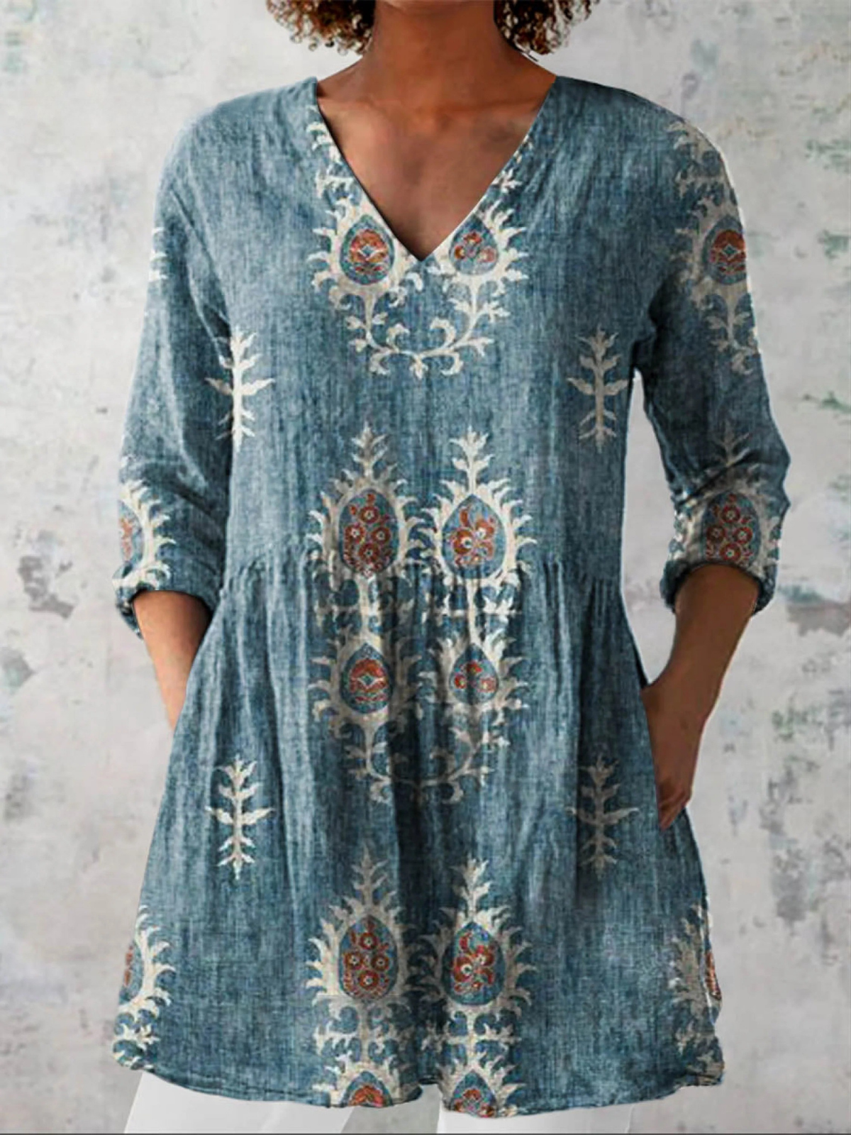 Elise | Effortless Long Blouse