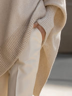 Amélie | Asymmetrical Oversized Sweater