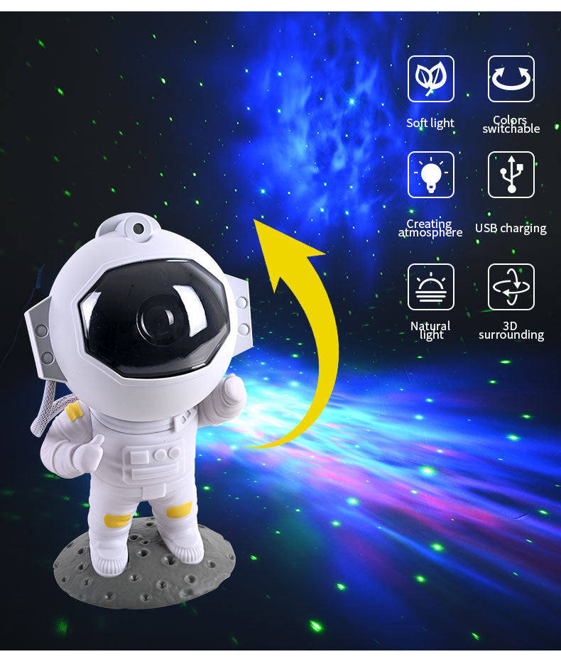 Galaxy Astronaut Projector Starry Sky Night Light