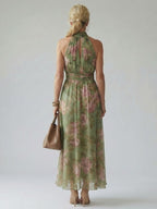 Mirelle | Halter Midi Dress
