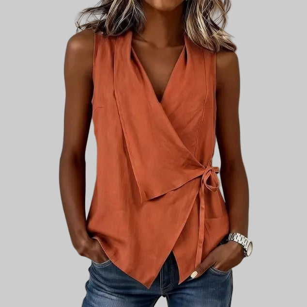 Loretta | Sleeveless Blouse
