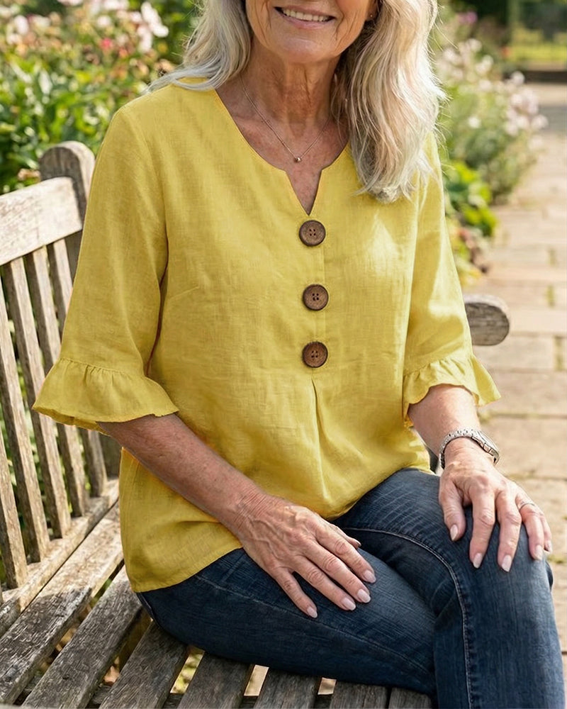 Sophia | Ruffle-Detail Blouse